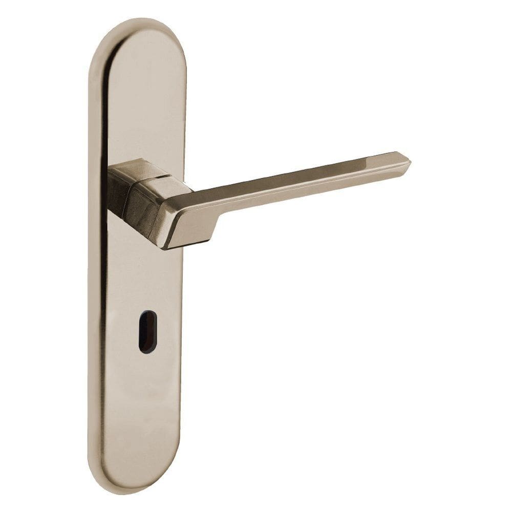 Fechadura Interna Espelho S40mm Latonado Vega Aliança