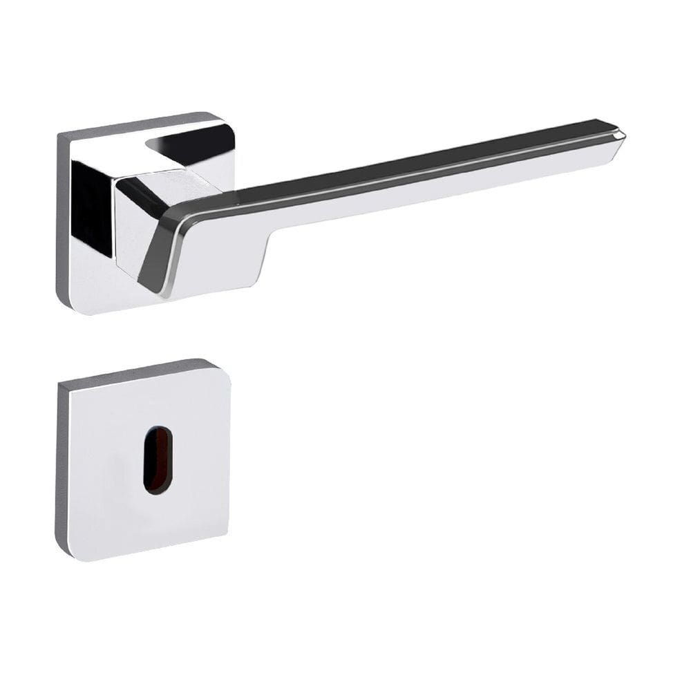 Fechadura Interna Roseta S40mm Cromado Vega Aliança