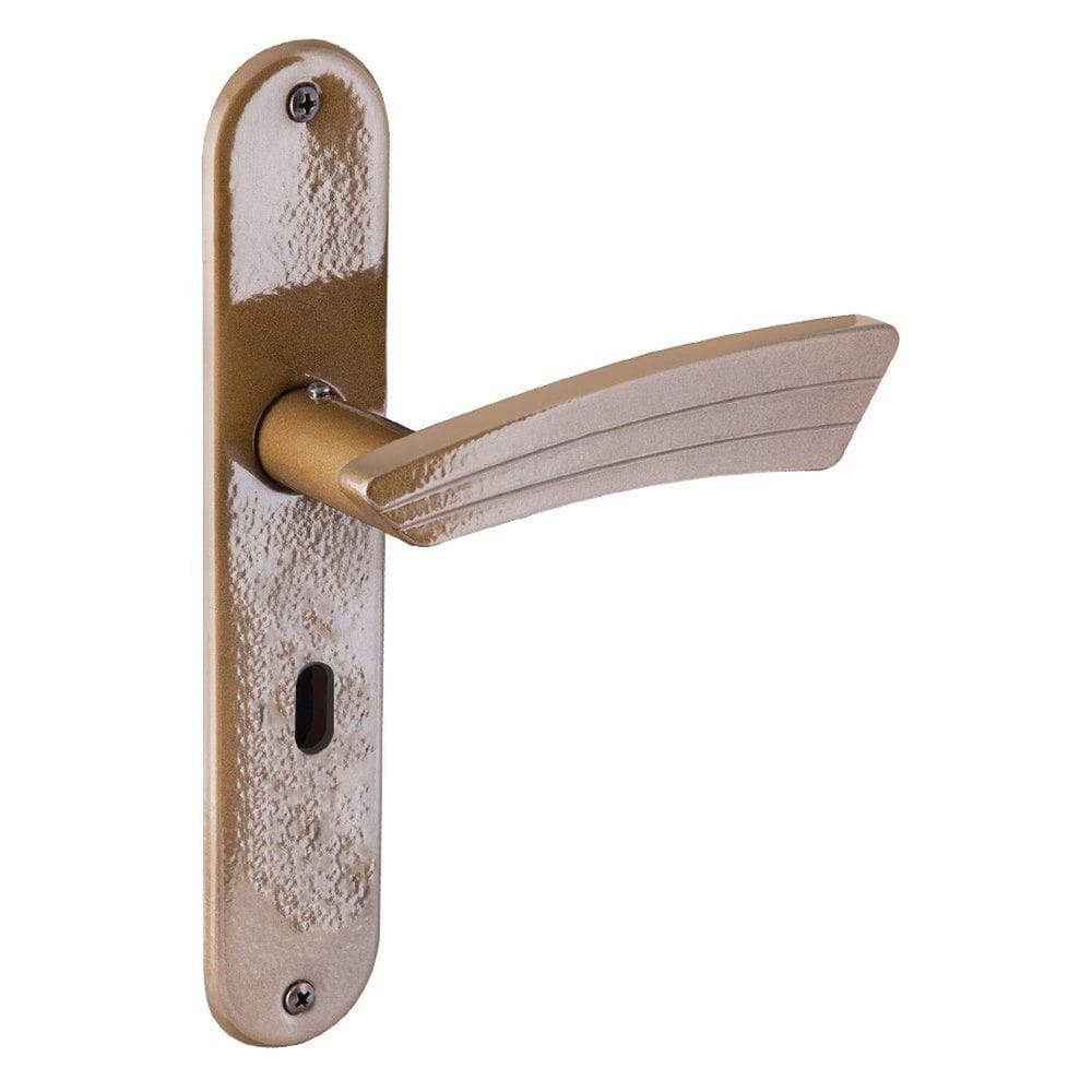 Fechadura Interna Espelho Latonado Fosco Pop Aliança