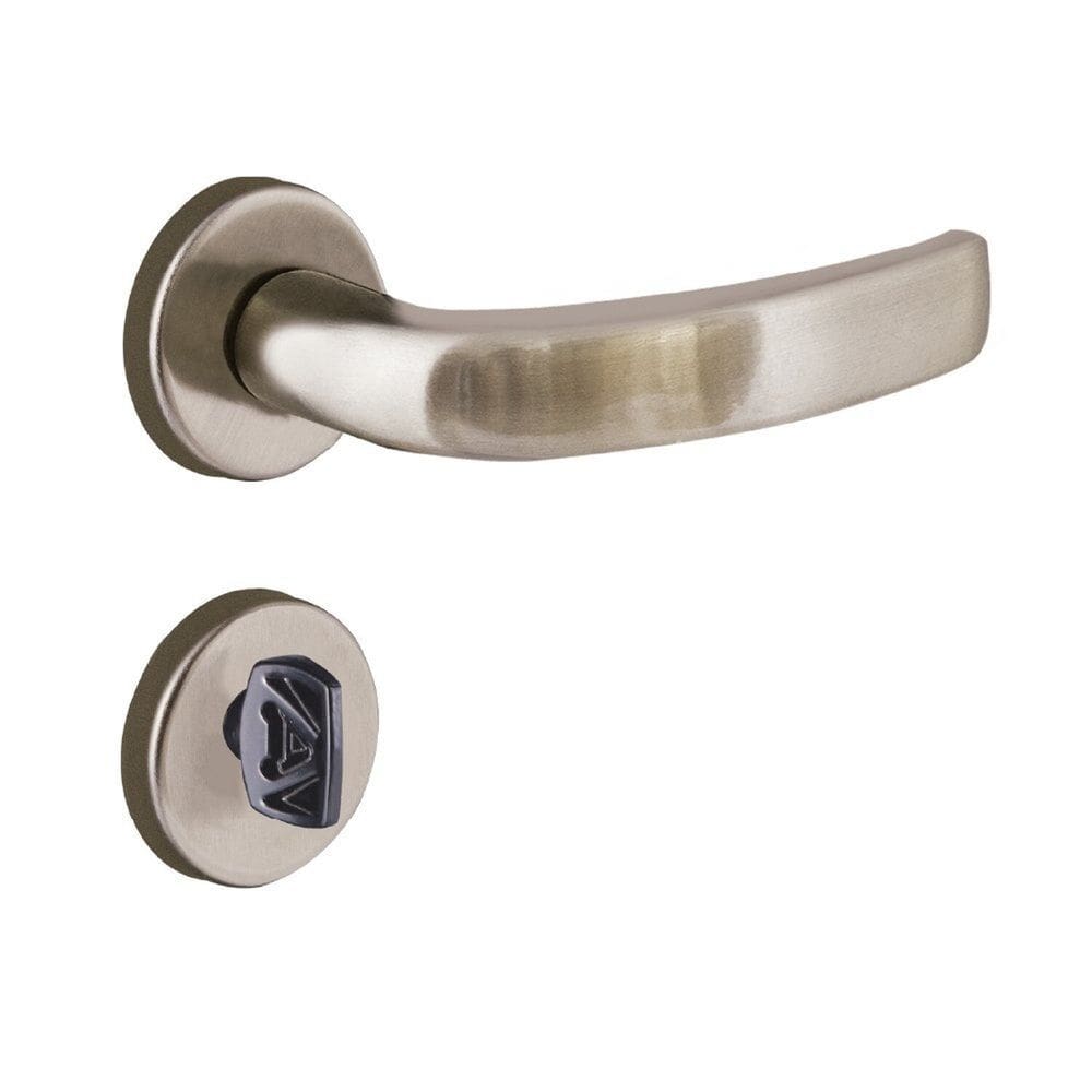 Fechadura Banheiro Roseta Latonado Galaxy Aliança