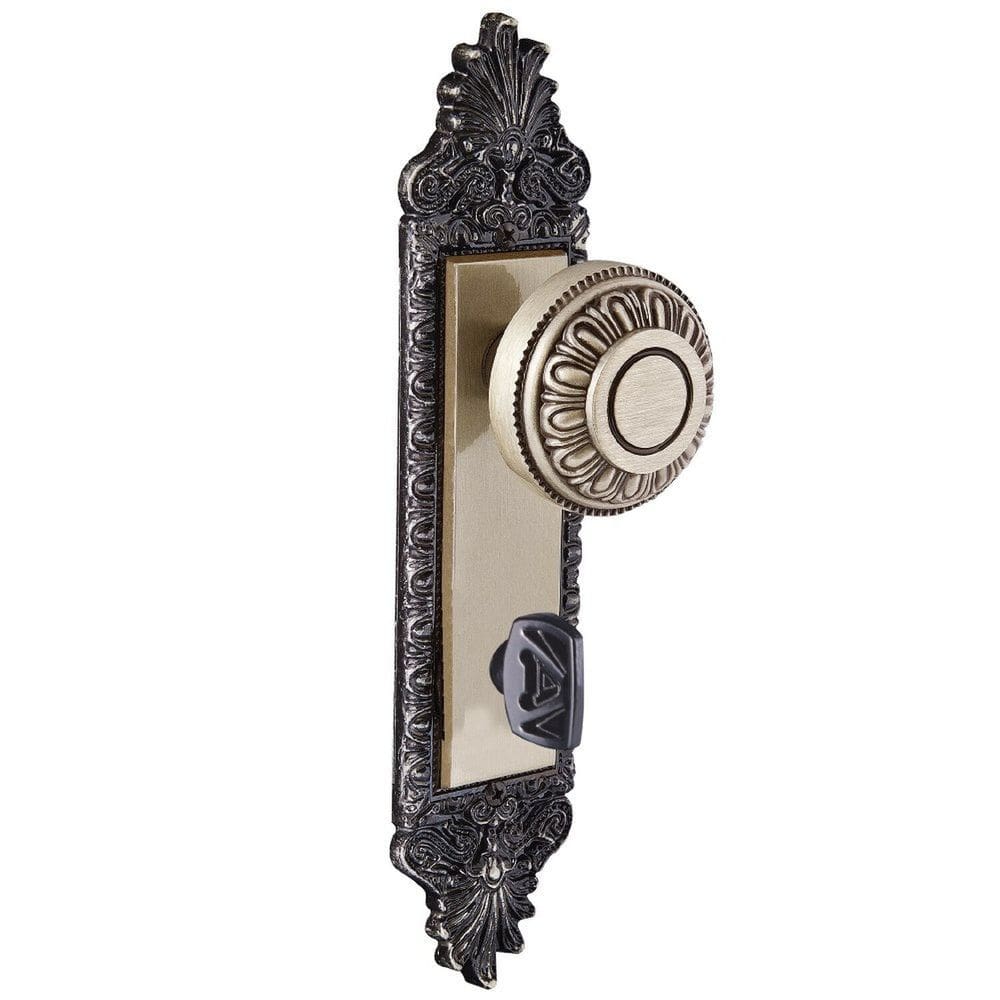 Fechadura Banheiro Bola Oxidado Colonial Aliança