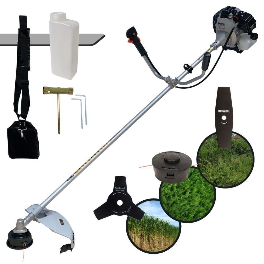 Roçadeira à Gasolina Lateral Tbc43h Toyama 43cc 1,7hp 3 Em 1