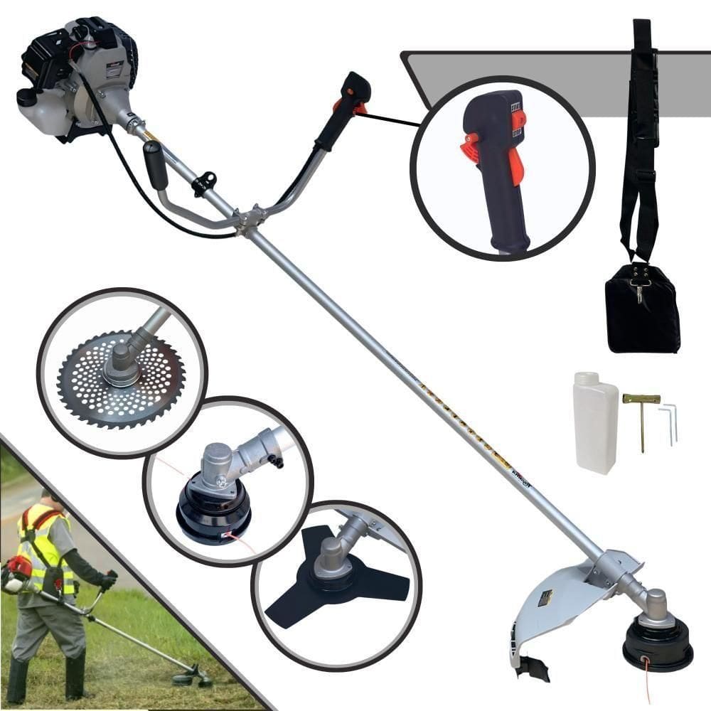 Roçadeira à Gasolina Lateral Tbc43h Toyama 1,7hp 43cc 3 Em 1