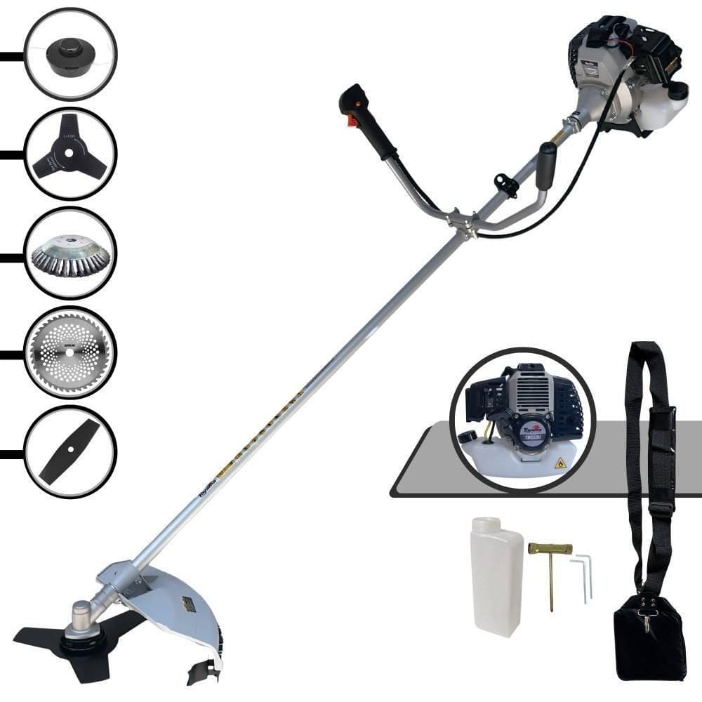 Roçadeira à Gasolina 2t Toyama Tbc43-h 43cc 1,7hp 5 Em 1