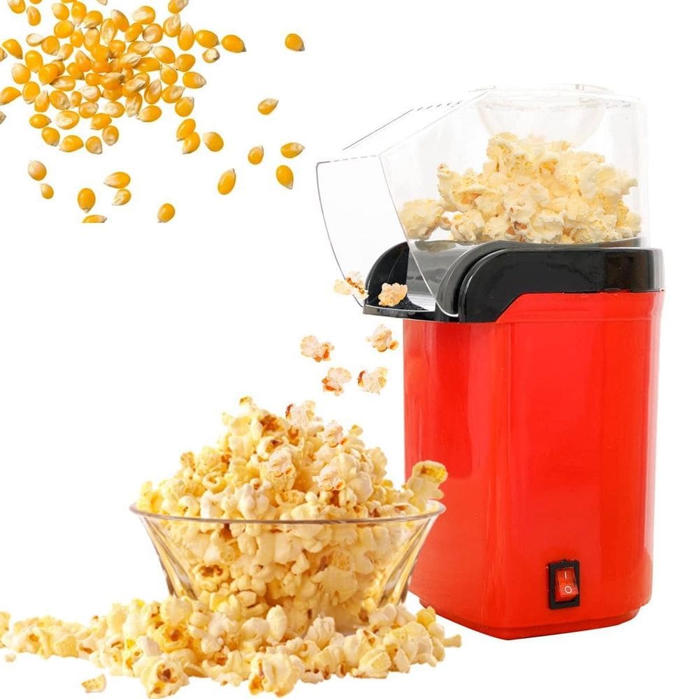 Máquina Elétrica Para Preparo De Pipocas Saudáveis Rápido E Sequinhas 110V