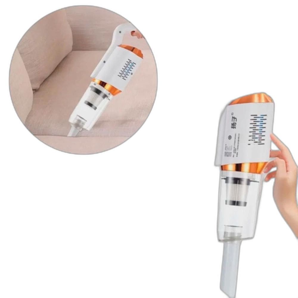 Aspirador Pó Portátil Sem Fio 600Ml Maior Capacidade Limpeza