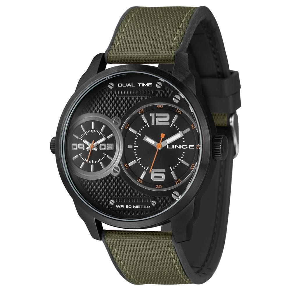 Relógio Lince Masculino Ref: Mrnh214L50 Poex Oversized Black