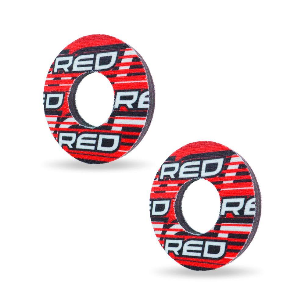 Almofada Manopla Grip Donut Red Dragon Motocross Trilha Enduro