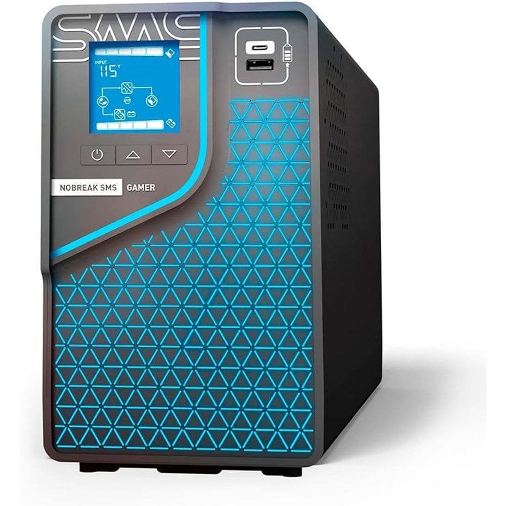 Nobreak Sms Gamer 1500 Va Senoidal 29600