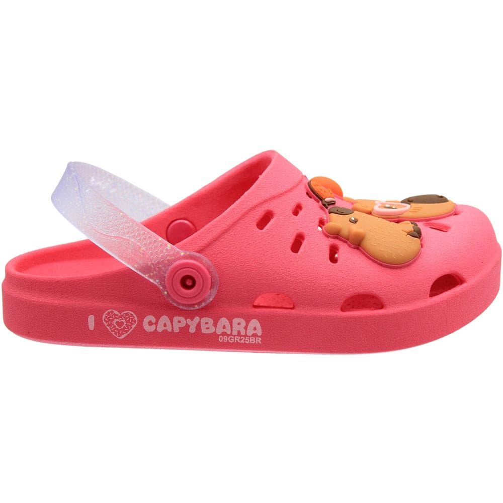 Babuche Juvenil Disney Capivara Hype Menina