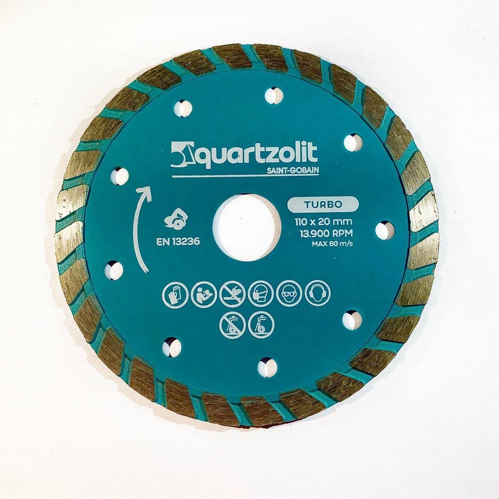 Disco De Corte Diamantado Porcelanatoturbo Quartzolit
