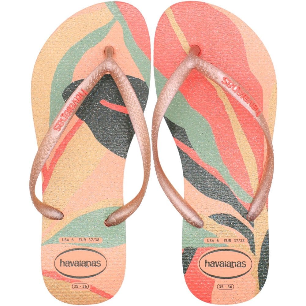 Chinelo Havaianas Slim Palette Glow Feminino