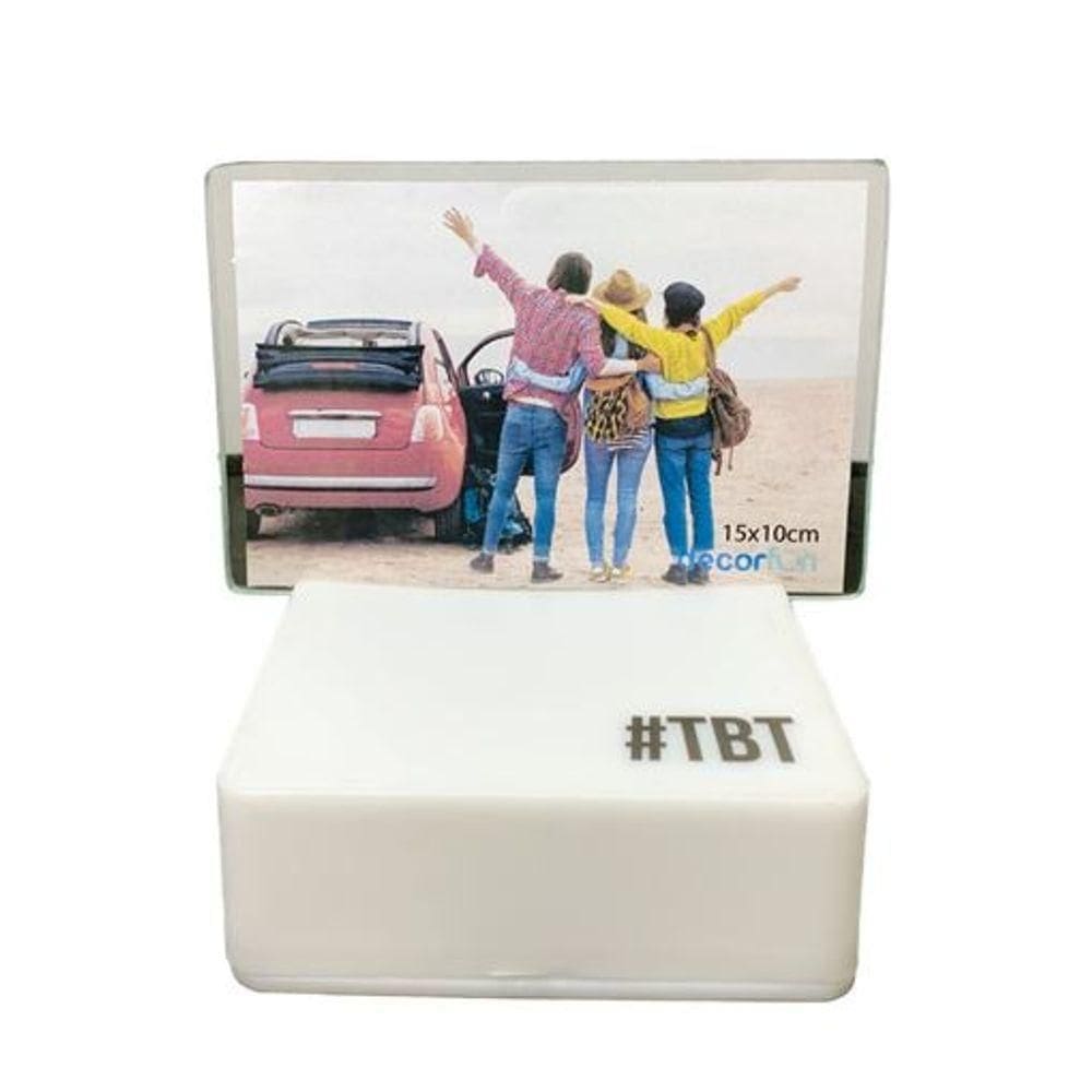 Luminária Box Retrato Iluminada Com Porta Foto - Compacta E Elegante