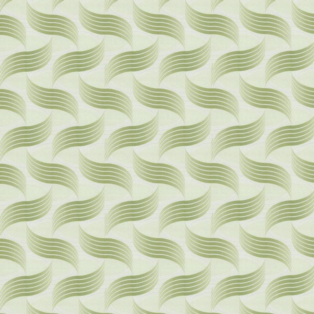 Papel De Parede Adesivo Textura Ondas Verdes Sala Quarto