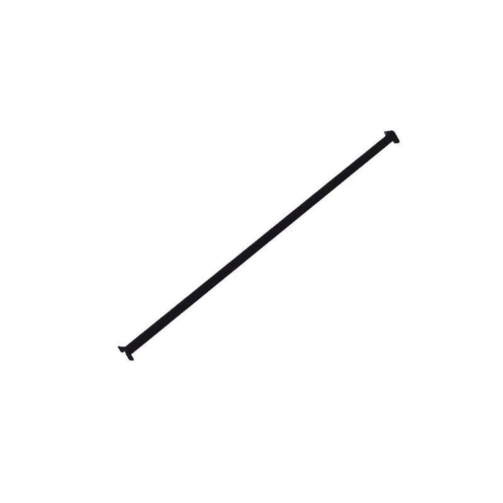 Regua Porta Gancheira Amapa 078 Gondola Ponta Preto Kit 10