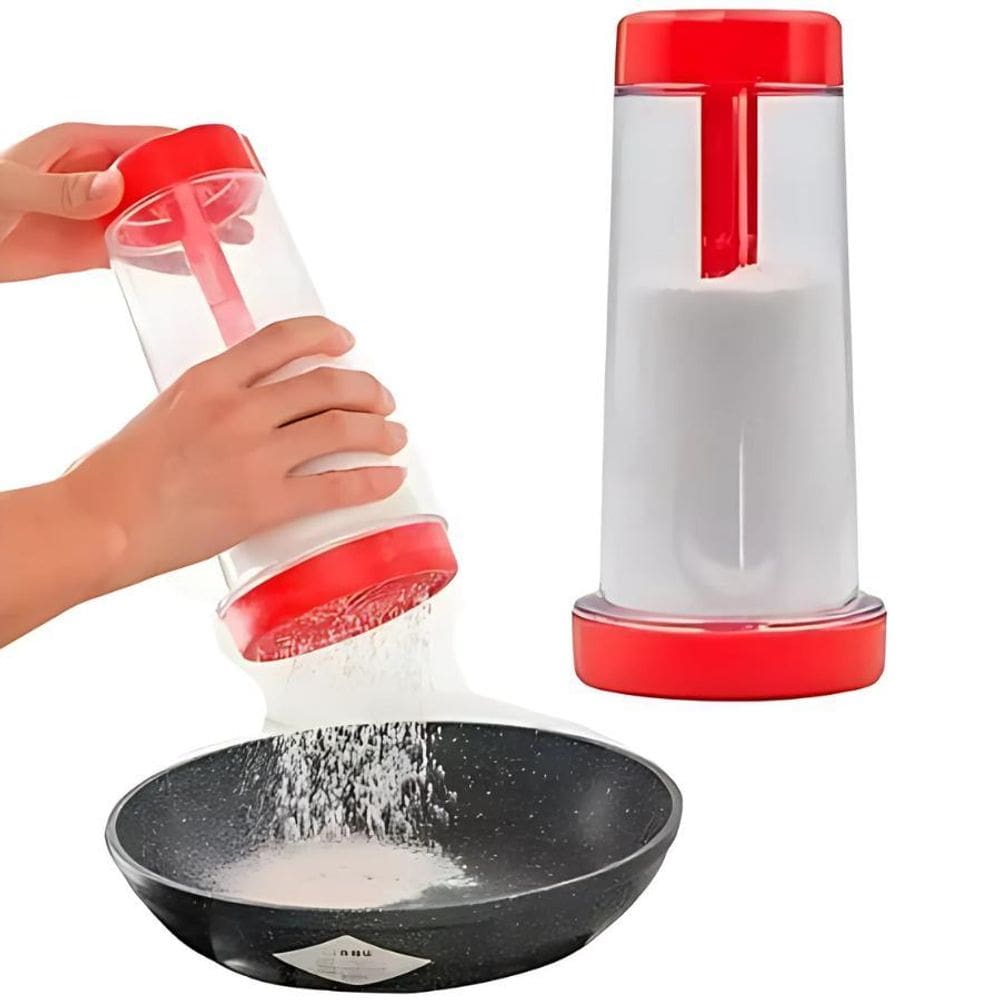 Tapioqueira Peneira E Polvilhador Cozinha Armazena Tapioca E