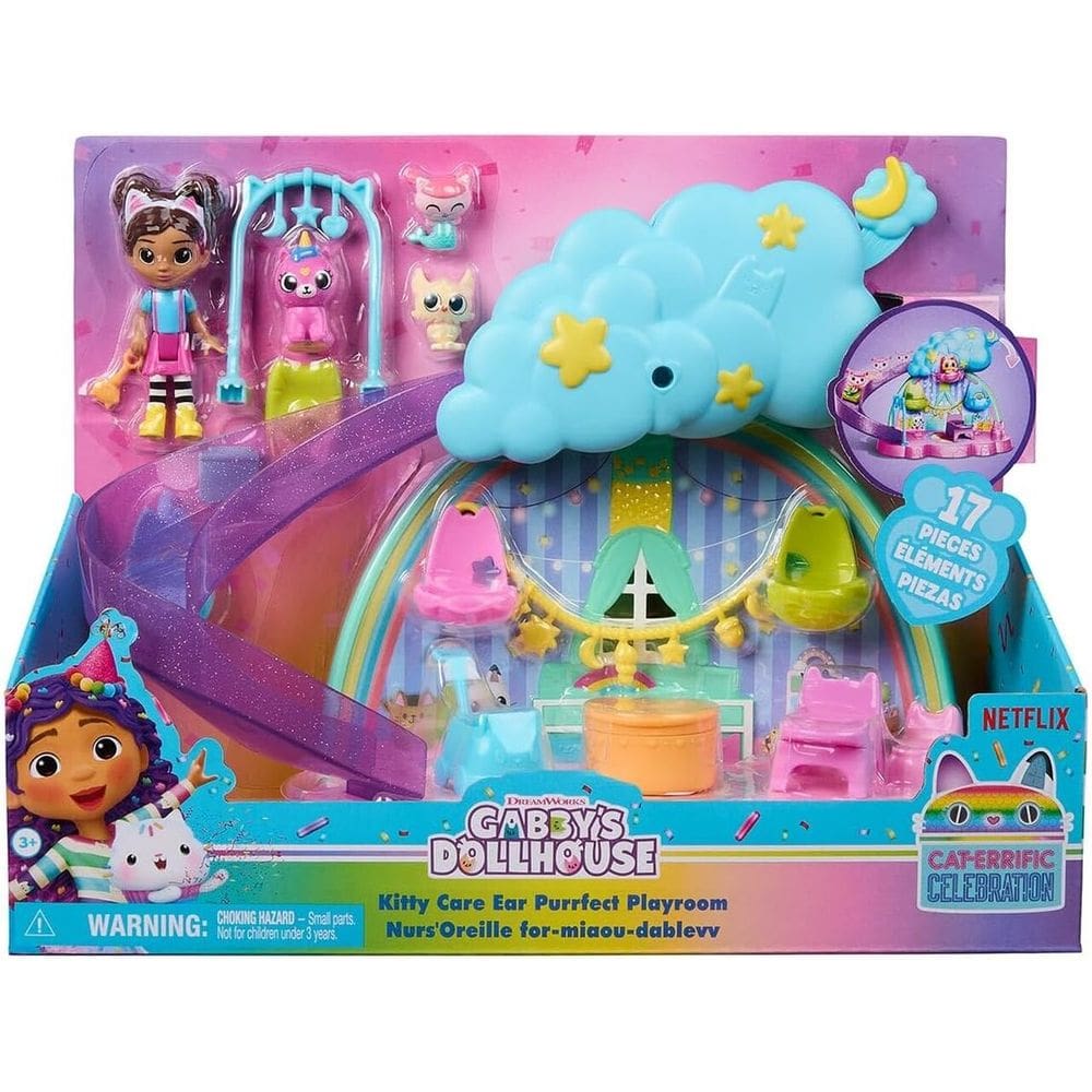 Playset Kitty Care Gabby`s Dollhouse Sunny - 8304