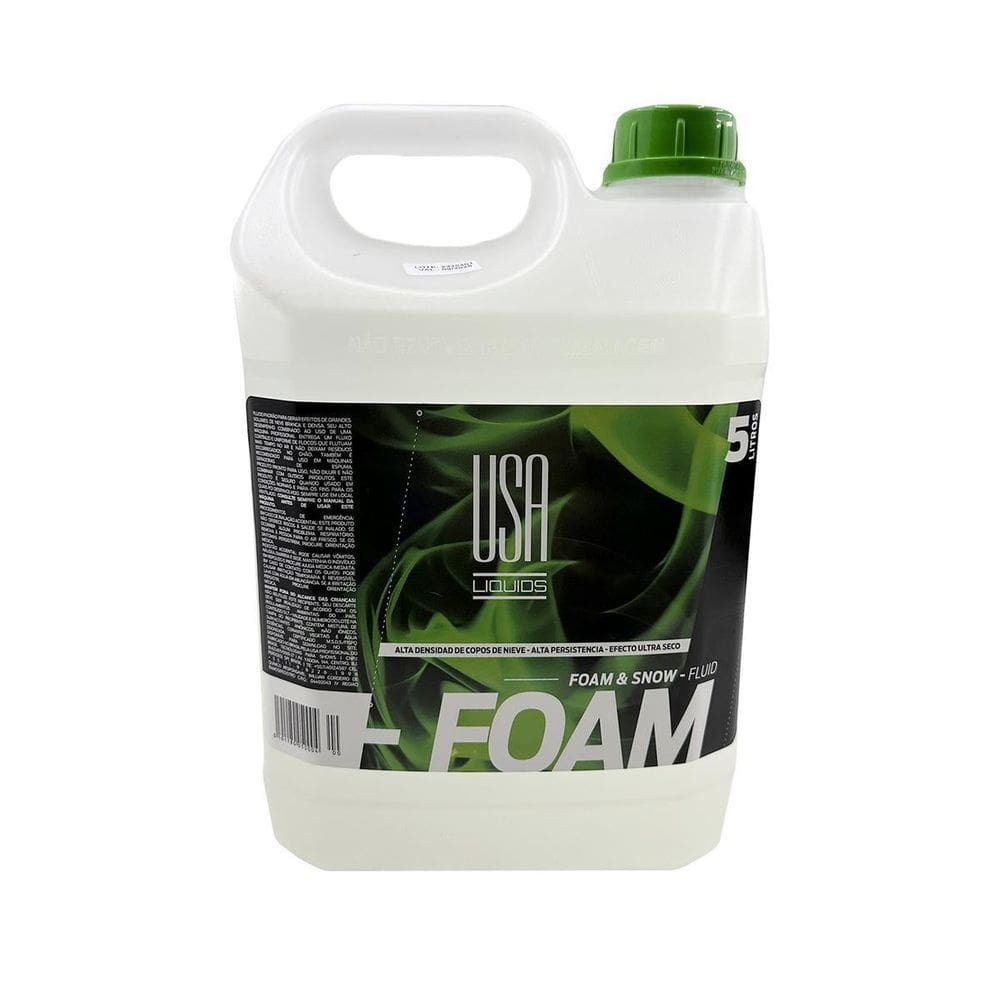 Kit 04 Liquidos Para Maquina De Neve Usa Artificil 5 Litros