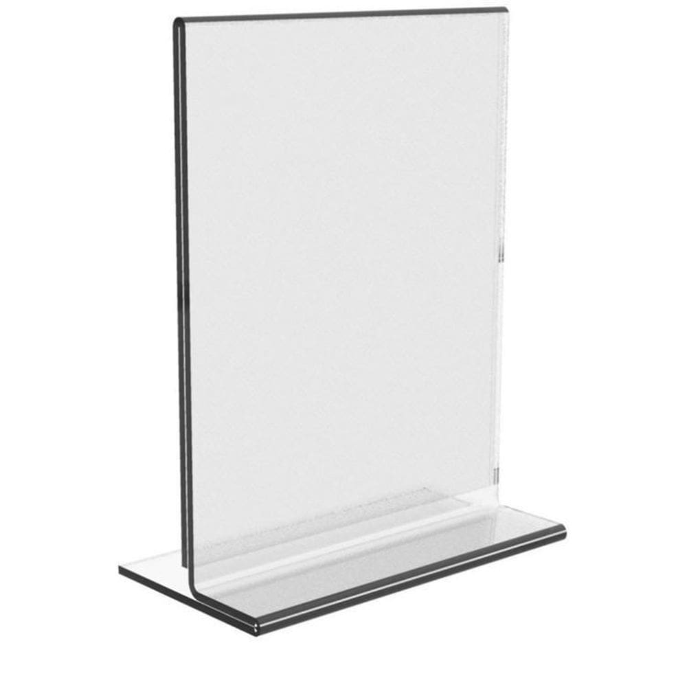 Display T 15X21Cm A5 Expositor Balcão Mesa Papel 10 Peças