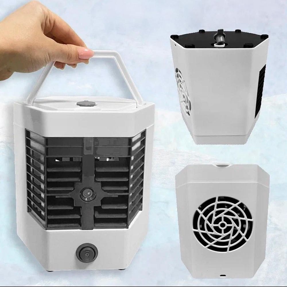 Ventilador Portátil Usb Mini Para Refrescar Com Luz Led