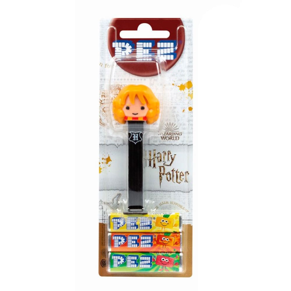 Pastilha Pez com Dispenser Harry Potter Sabores e Cores diversas com 3 un