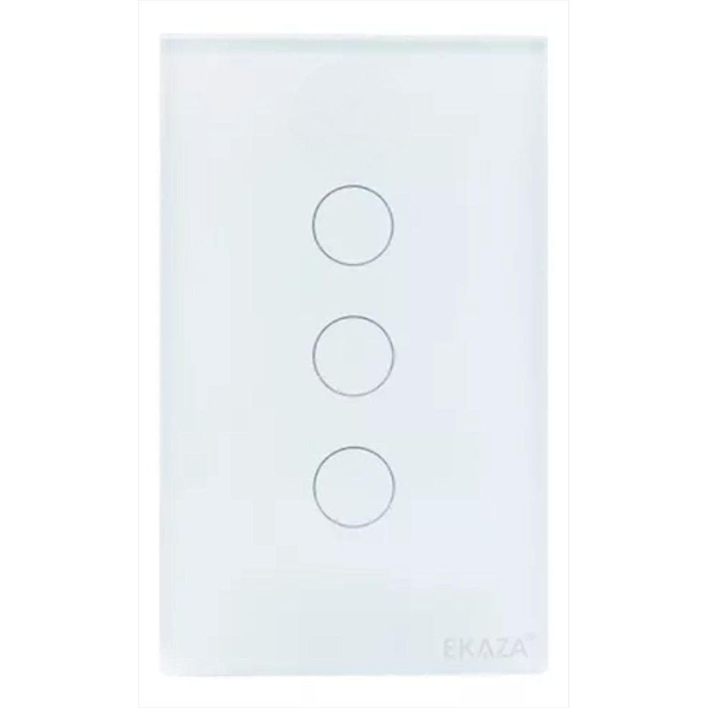 Interruptor Touch Inteligente Smart Touch Zigbee Ekaza 3