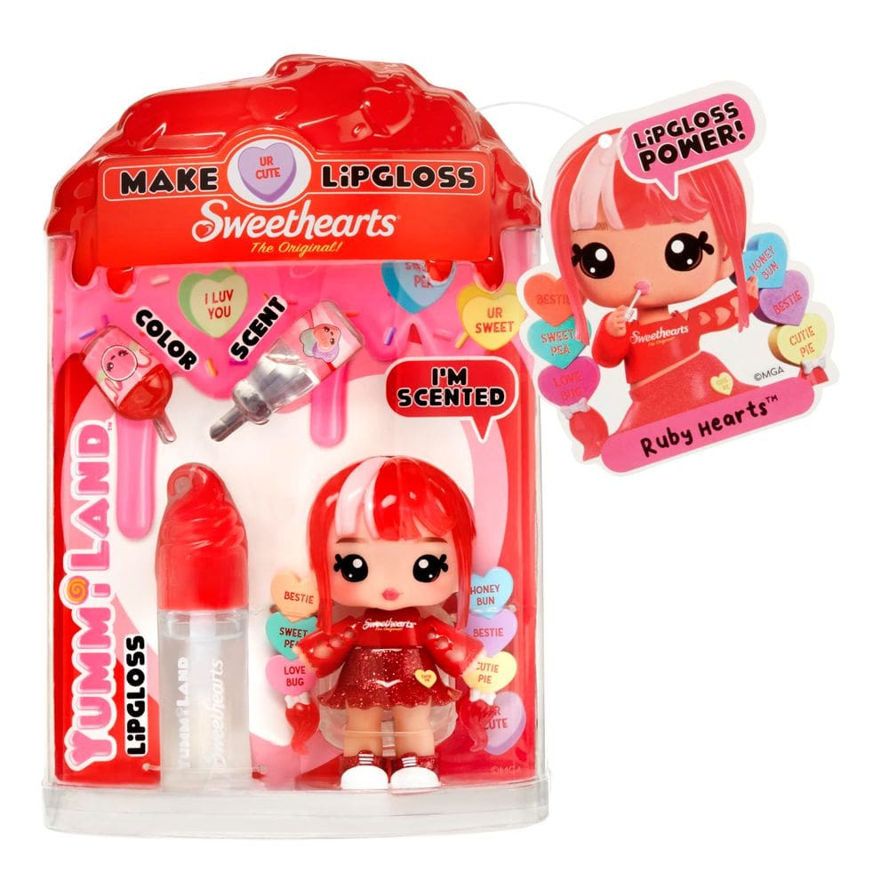 Brilho labial Doll Yummiland x Sweethearts Ruby Hearts