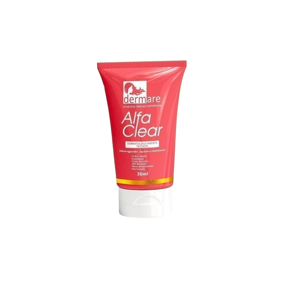 Fluido Alfa Clear Secativa 30ml  - Dermare