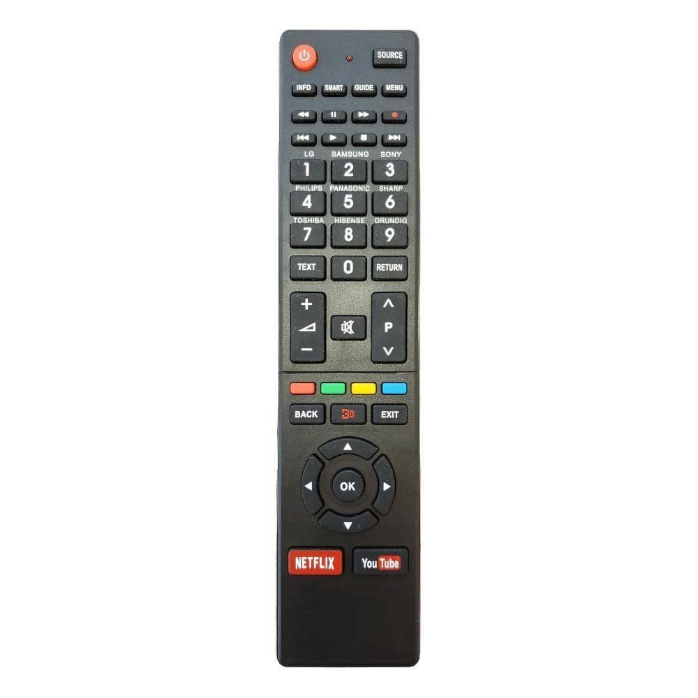 Controle Remoto Mxt 01369 Universal Smart Netflix