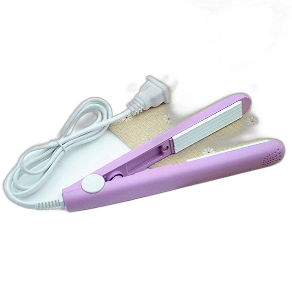 Mini Chapinha De Cabelo Portátil Com Case Transporte Bivolt