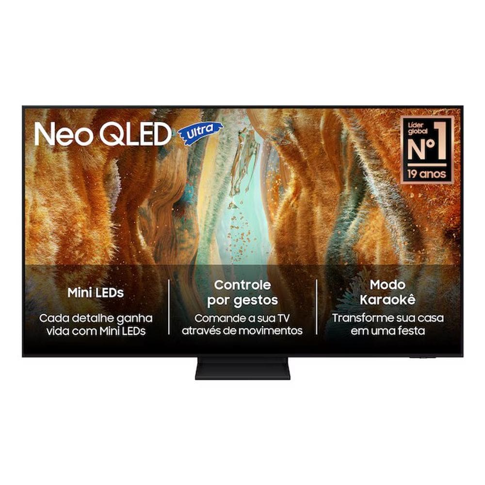 Smart TV 65” 4K Samsung Neo QLED Ultra QN70F QN65QN70FAGXZD 120Hz Tizen 4 HDMI