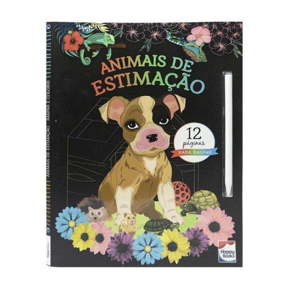 Raspar E Colorir: Animais De Estimação