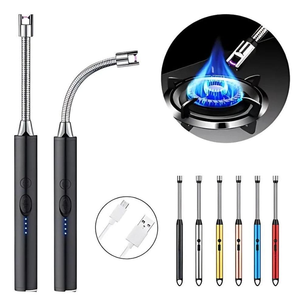 Isquero Plasma Usb: Acenda Fogão E Velas Com Estilo