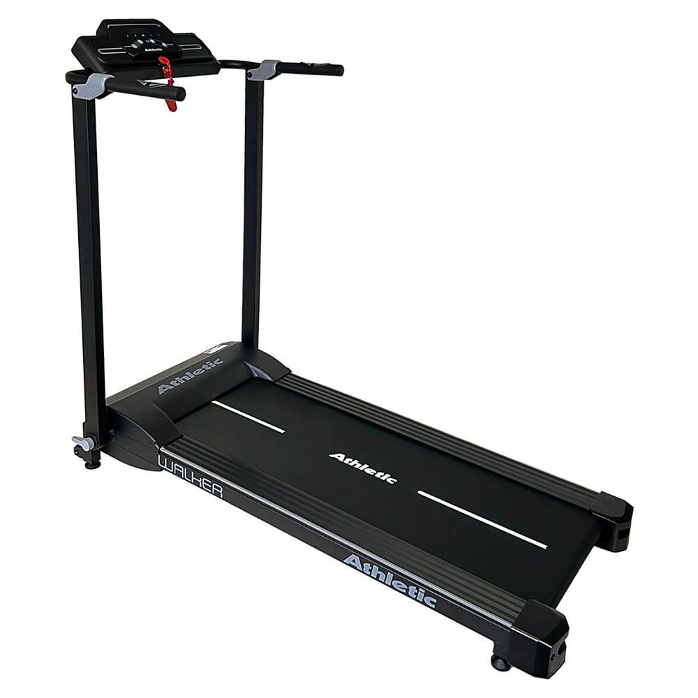 Esteira Elétrica Athletic Walker 10km/h 100kg Suportados Compacta Dobrável Silenciosa e Econômica