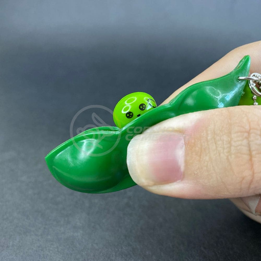 Chaveiro Ervilha Fidget Toy Brinquedo Apertar TikTok Silicone Relaxa  Dia Dos Namorados