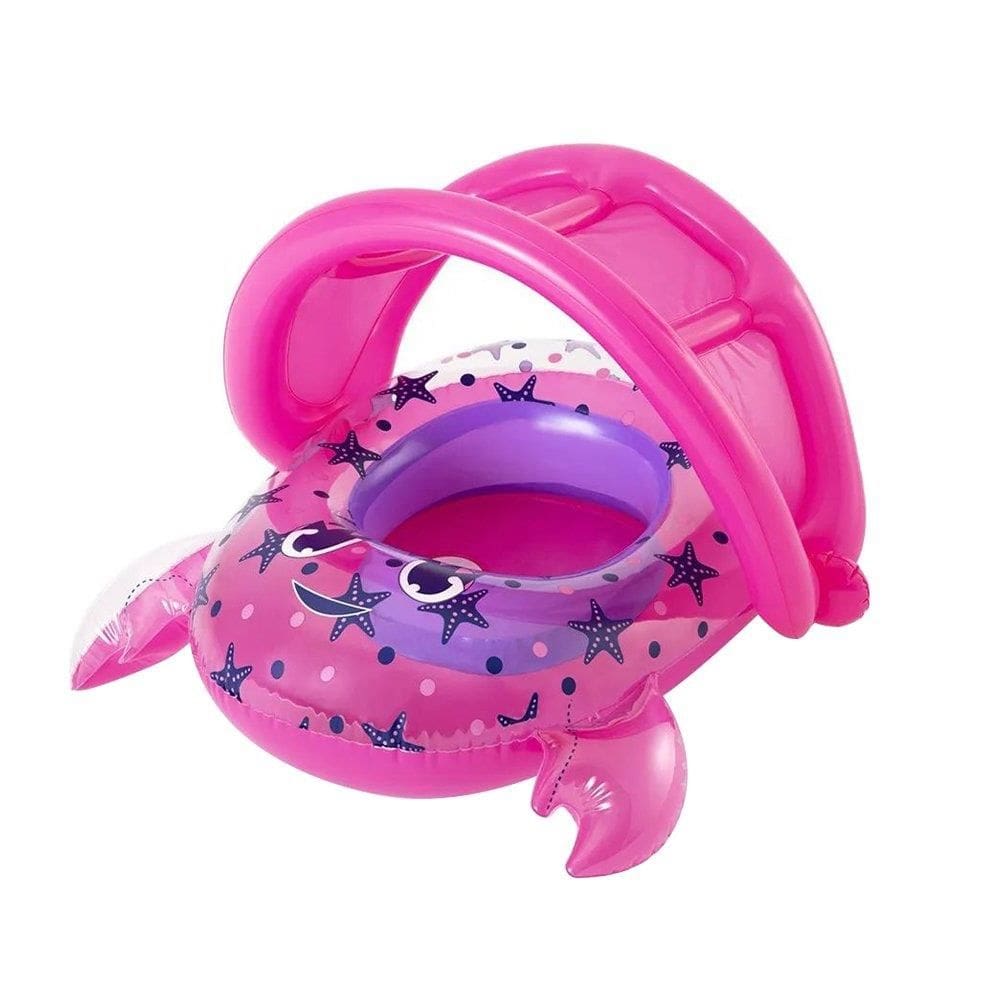 Bote Infantil Bestway de Caranguejo +6 Meses Rosa