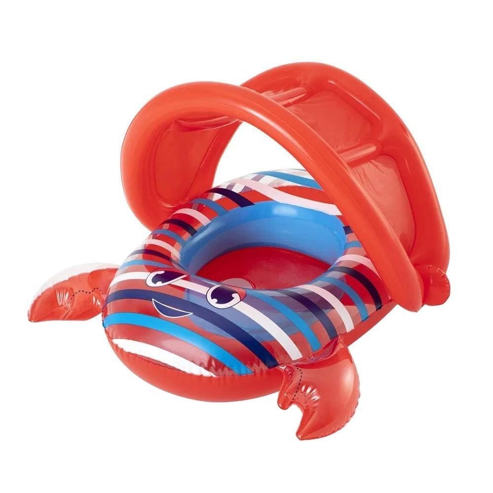 Bote Infantil Bestway de Caranguejo +6 Meses Vermelho