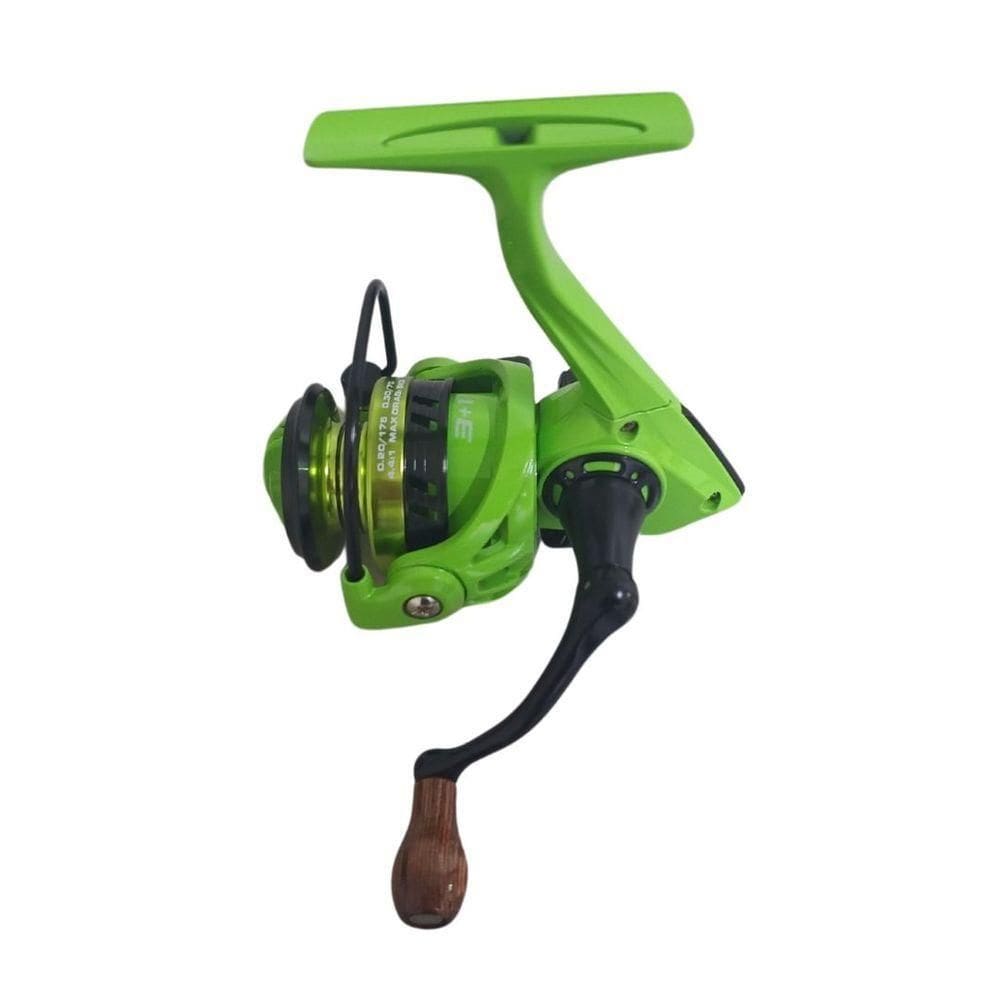 Molinete De Pesca 4 Rolamentos Cw - Ul 800 Cor Verde