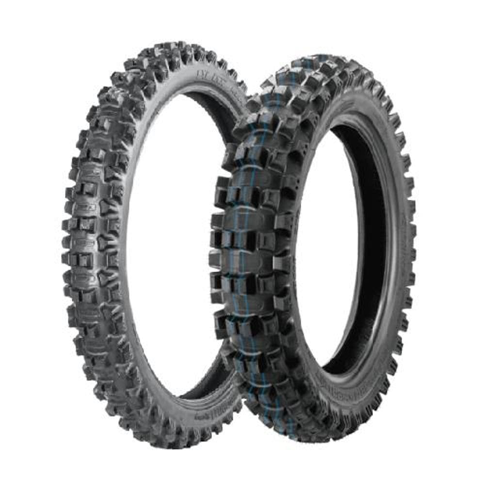 Par Pneu 90/90-21 Exc007 Medium Soft + 100/100-18 B007 Infinity Exc Soft Borilli