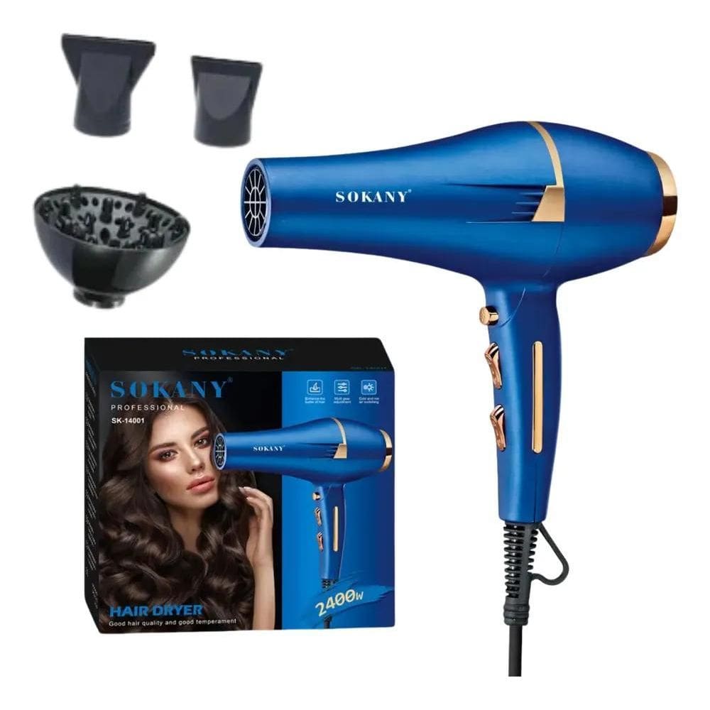 2X Secador De Cabelos Cacho Leve 2400W 110 E 22