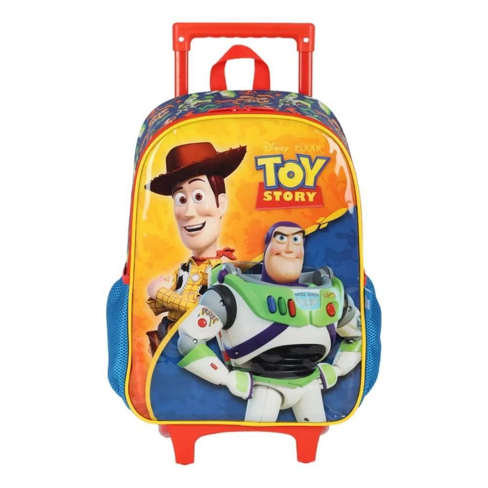 Mochila De Rodinhas Escolar Infantil Disney Toy Story