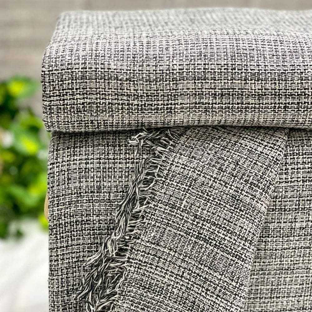 Manta Para Sofá Tambaba 170cm X 210cm Cinza Escuro