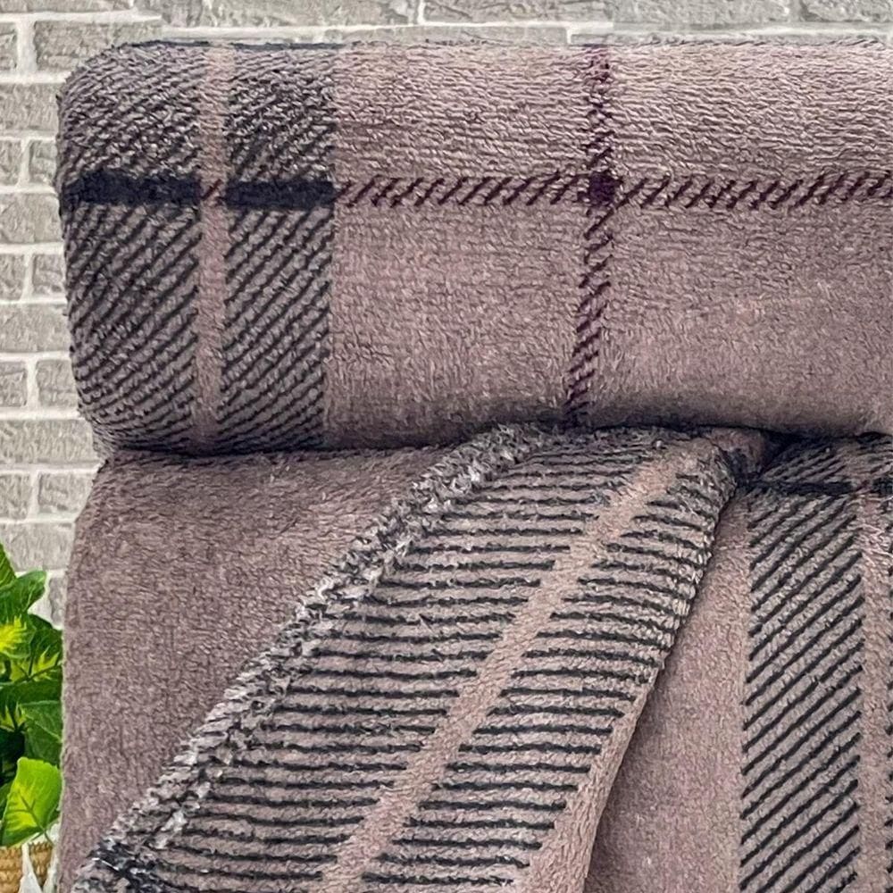 Manta Casal Pop Xadrez Estampada Dhaka