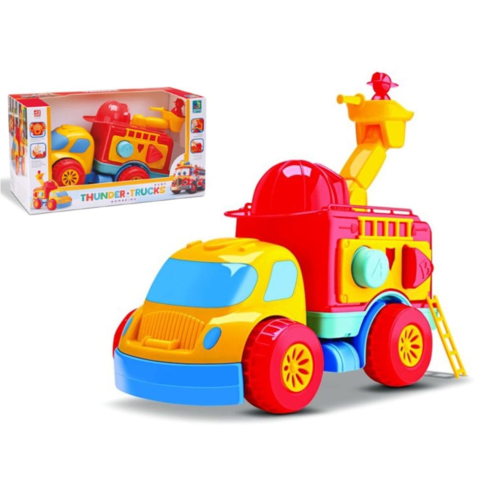 Veículo de Resgate Thunder Trucks Bombeiro - Gava Toys