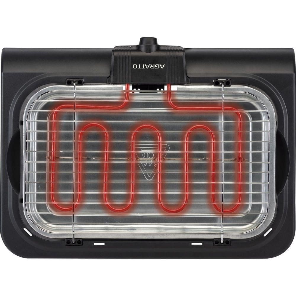 Churrasqueira Elétrica Agratto Ch2-02 Mr.cheff Preta 220v