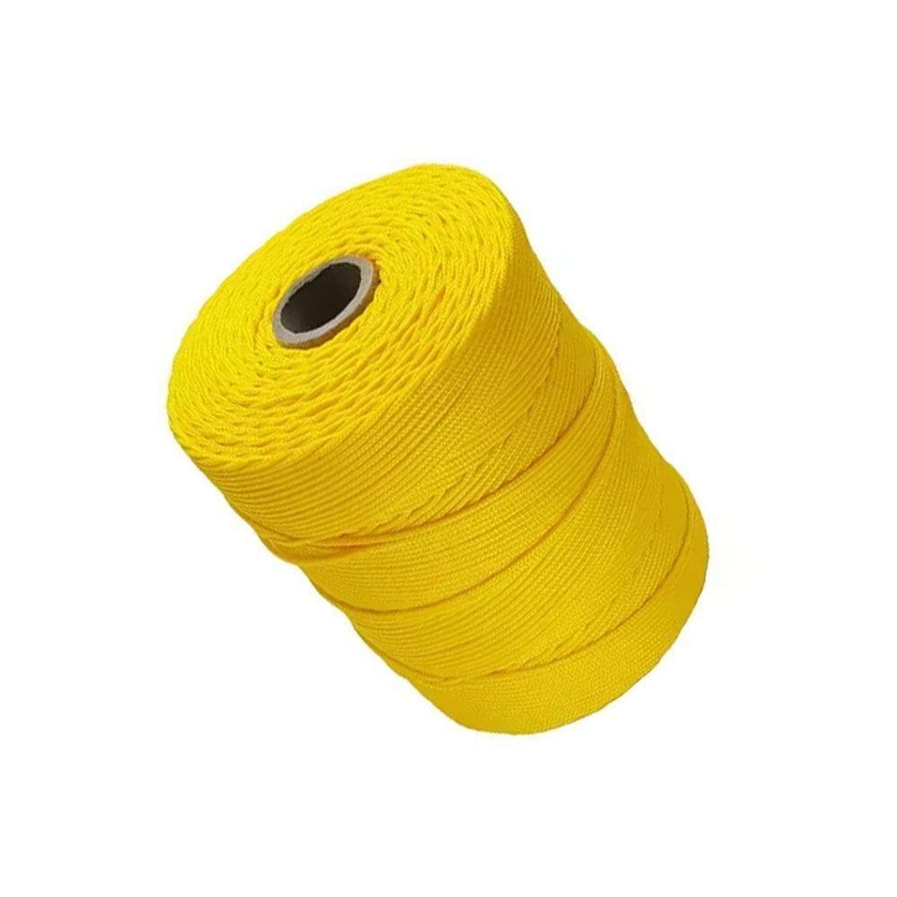 Corda Trançada De Polipropileno 1kg +- 150m 3,5mm Cor Vermelho