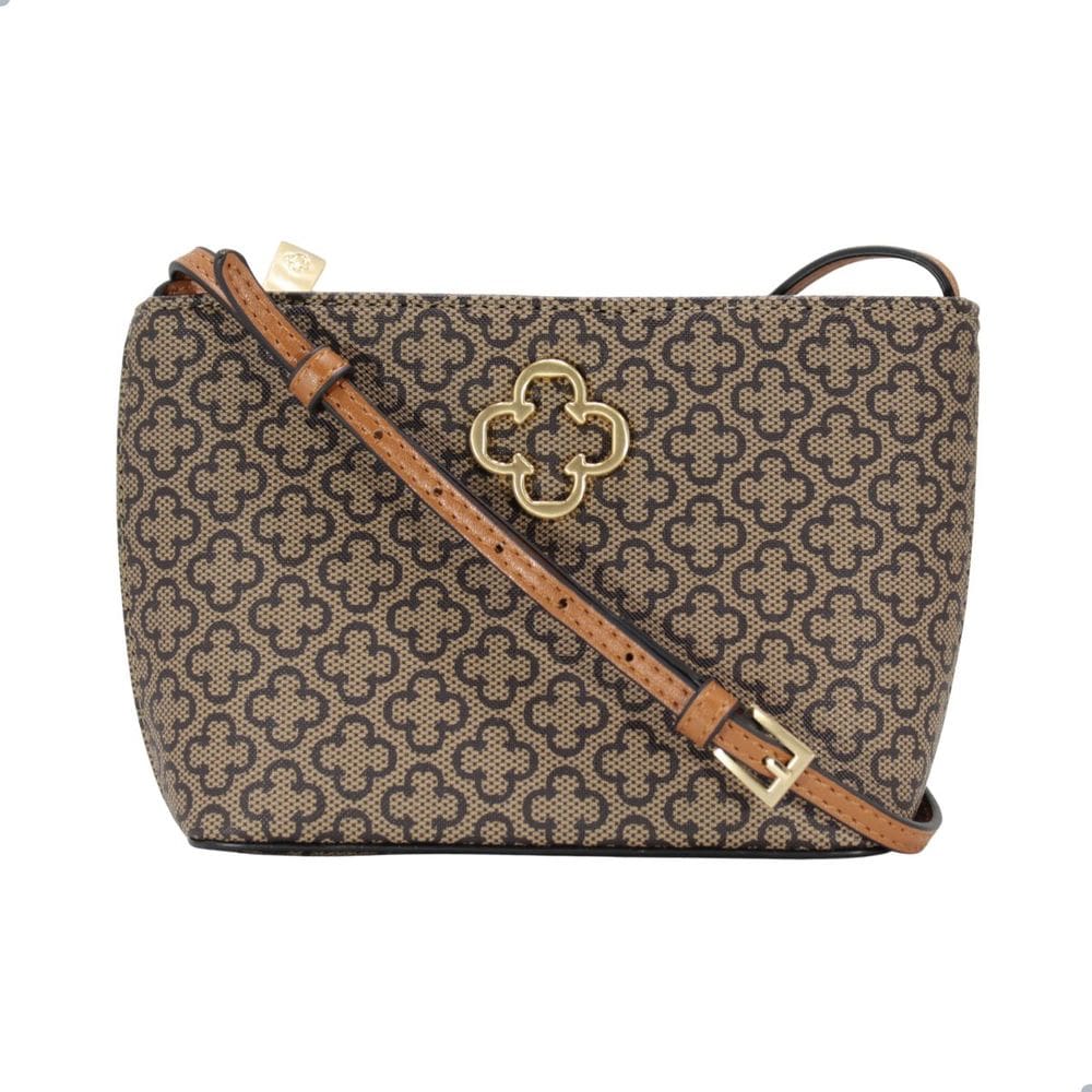 Bolsa Capodarte Shoulder Bag Monograma/Camel