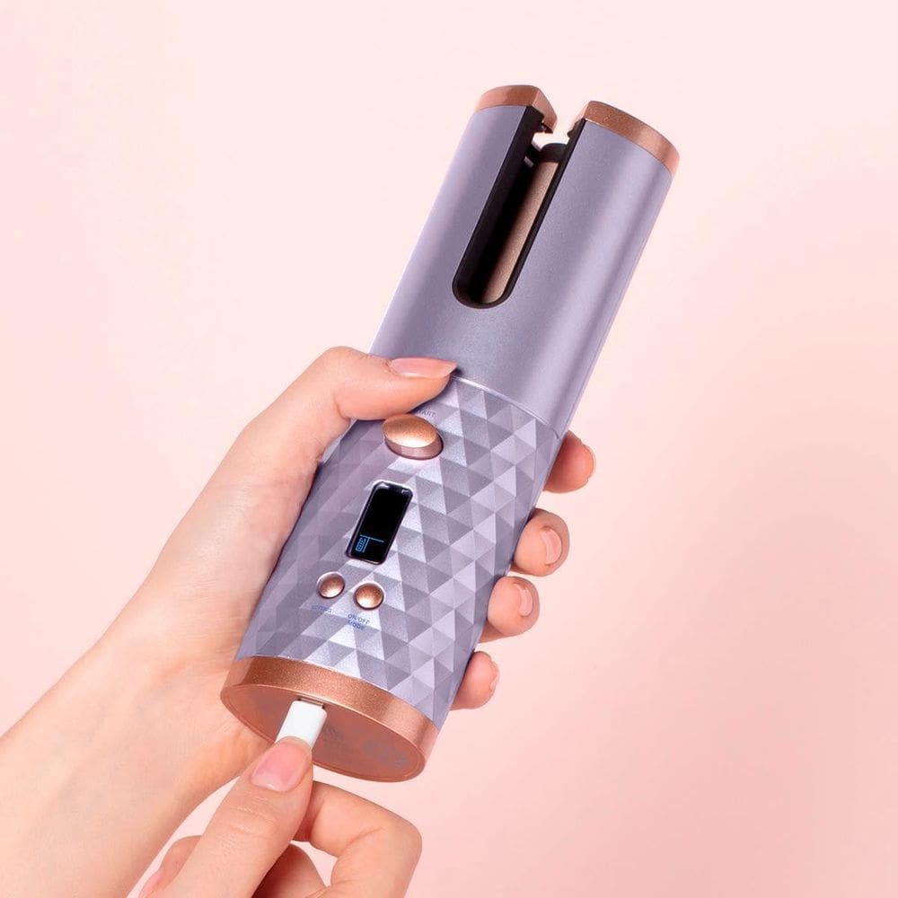 Modelador De Cachos Automático Recarregável Usb