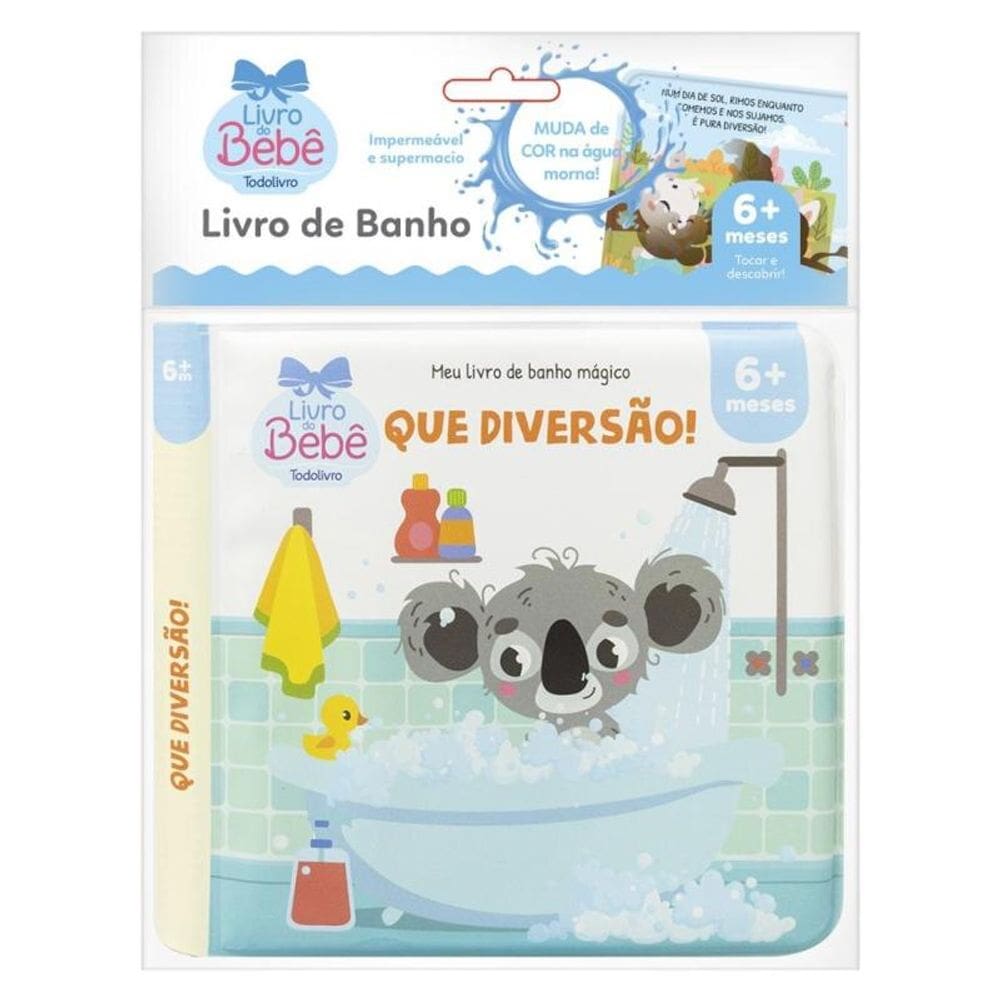 Meu Livro De Banho Magico-QueDiversão
