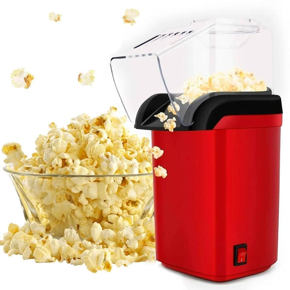 Máquina Elétrica Ideal Para Pipocas Saudáveis Rápido E Sequinhas 110V